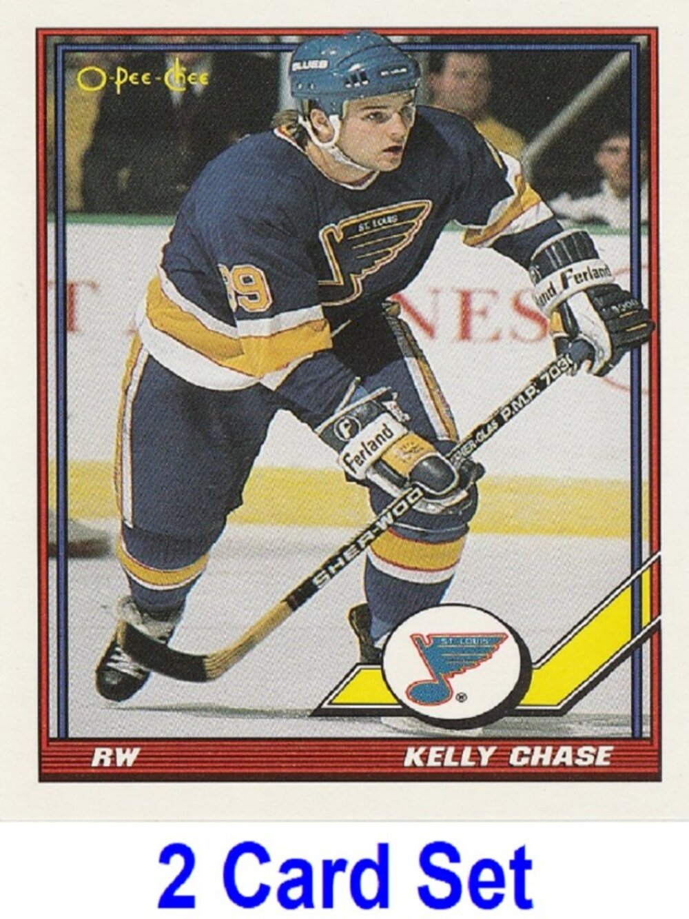 Kelly Chase Hockey Card Collection